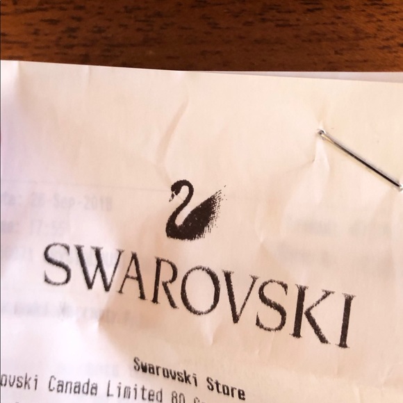 Genuine Swarovski Slate Grey Cuff Bracelet - Picture 3 of 3